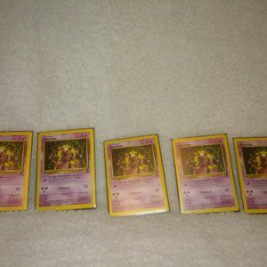 COPY - 5 Mewtwo Promo Pokemon Psyburn #14 Rare 19…